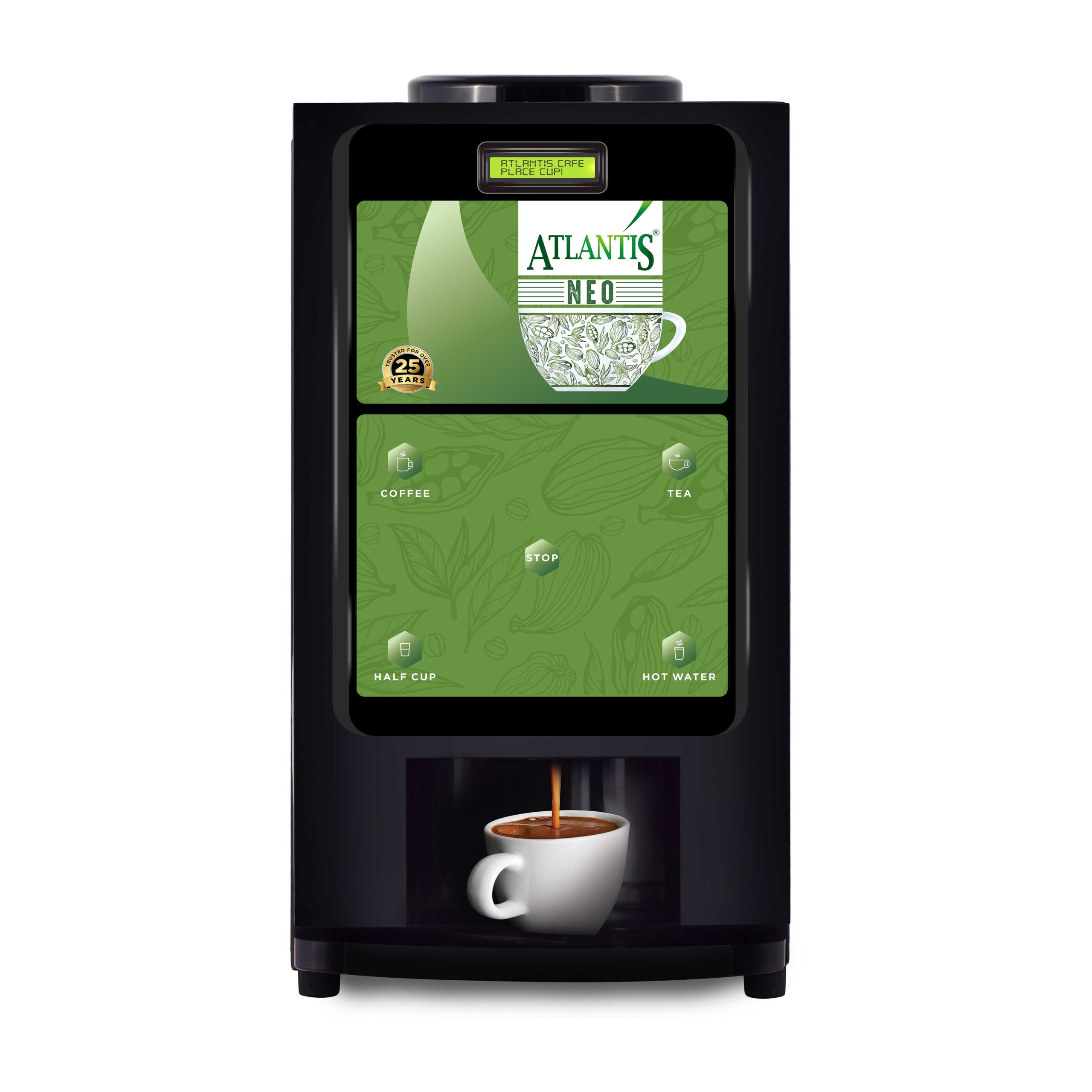 Automatic tea and coffee machine 2 Lane